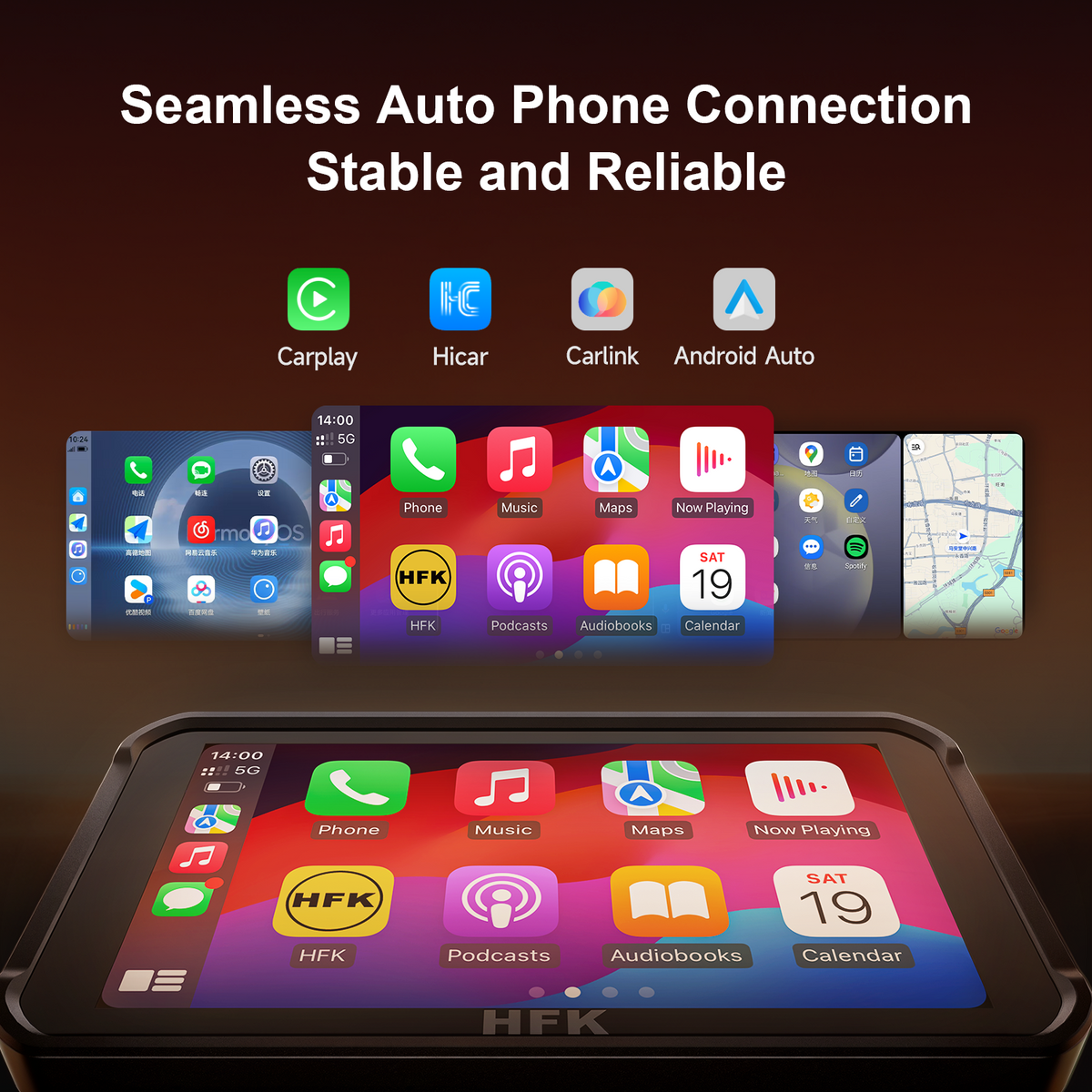 HC40 Smart Motorcycle CarPlay (BMW Kit)