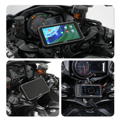 HFK CarPlay-Specific Motorcycle Fork Tube Expansion Bracket