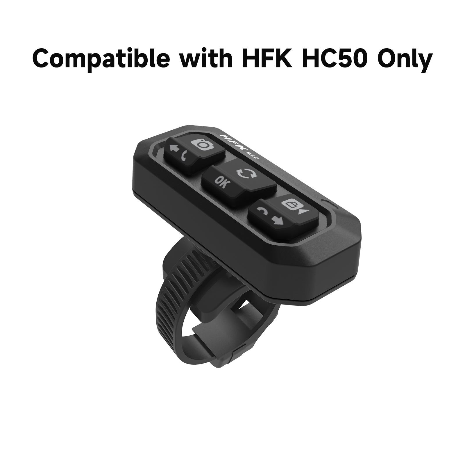 HFK K22 Wireless Remote Controller, Remote Control for HC50 Motorcycle Carplay